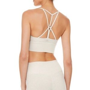 Alosoft Alo Lavish Bra cream tan Bone Heather small